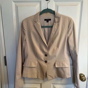 Ann Taylor Khaki Jacket in Size 6